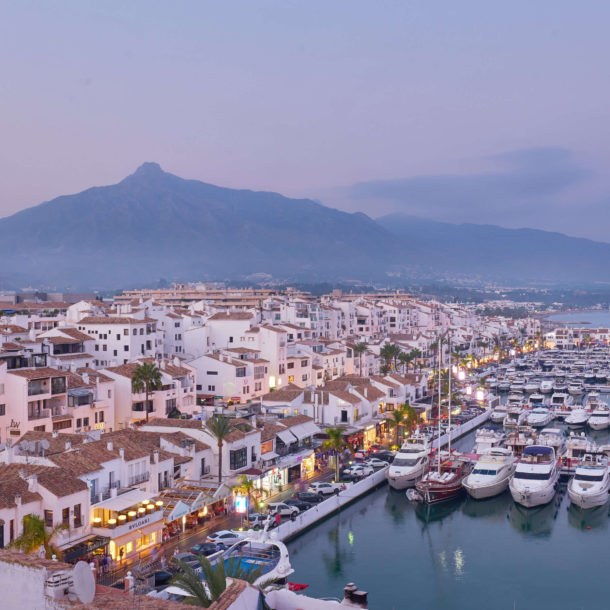 the best views in Puerto Banus